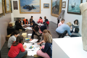 Visite du musée Opale Sud de Berck et atelier pour apprendre les techniques de peintures