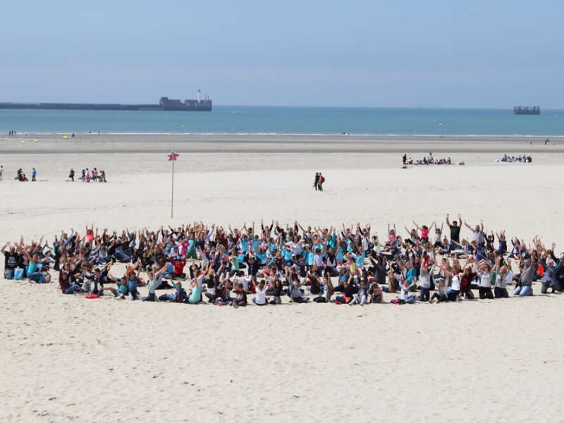 Rassemblement des élèves ayant participé à une AME cette année