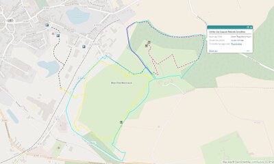 carte sentier du Mont pelé hulin